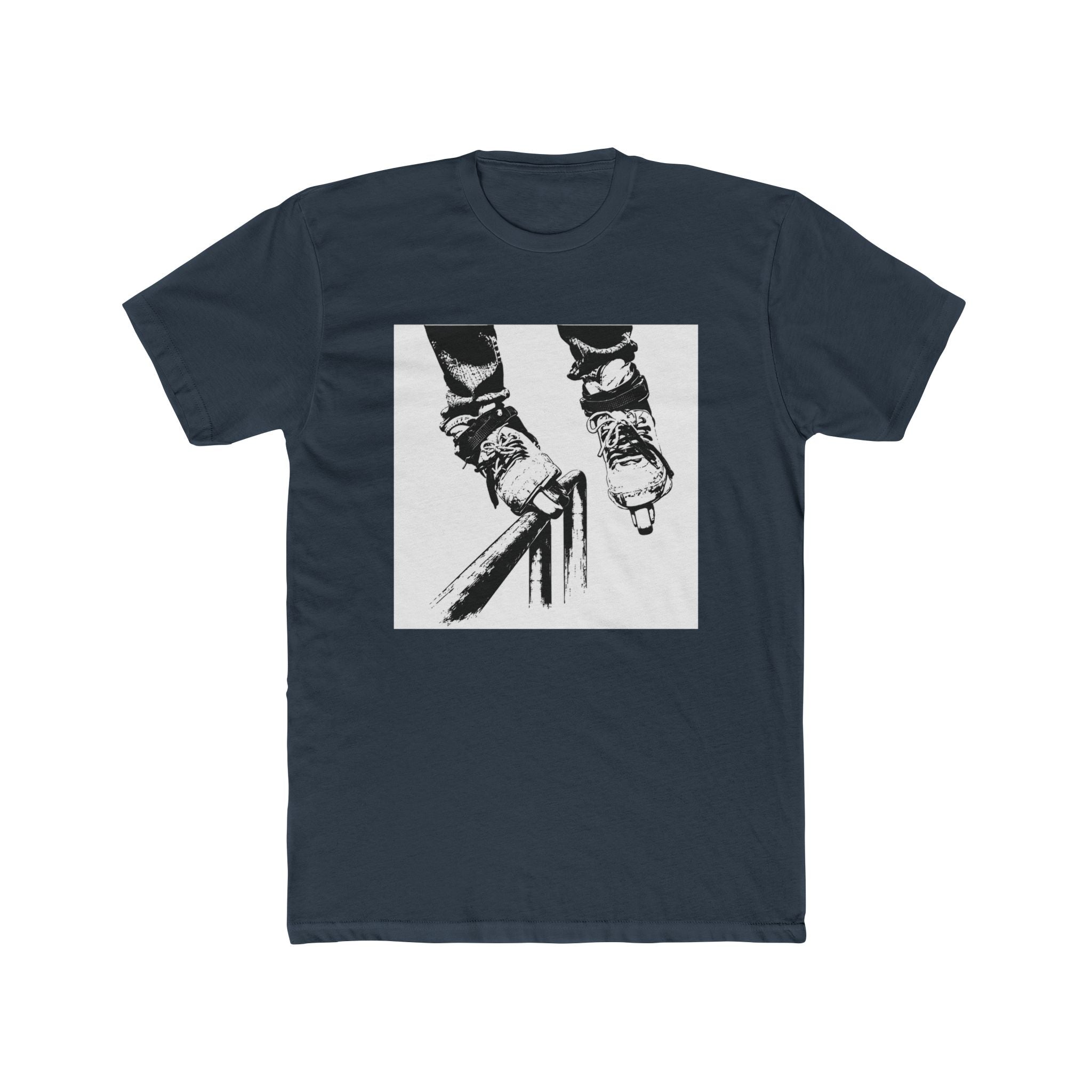 Rollerblade Rail Grind Tee — Silhouette Inline Skating Graphic Shirt