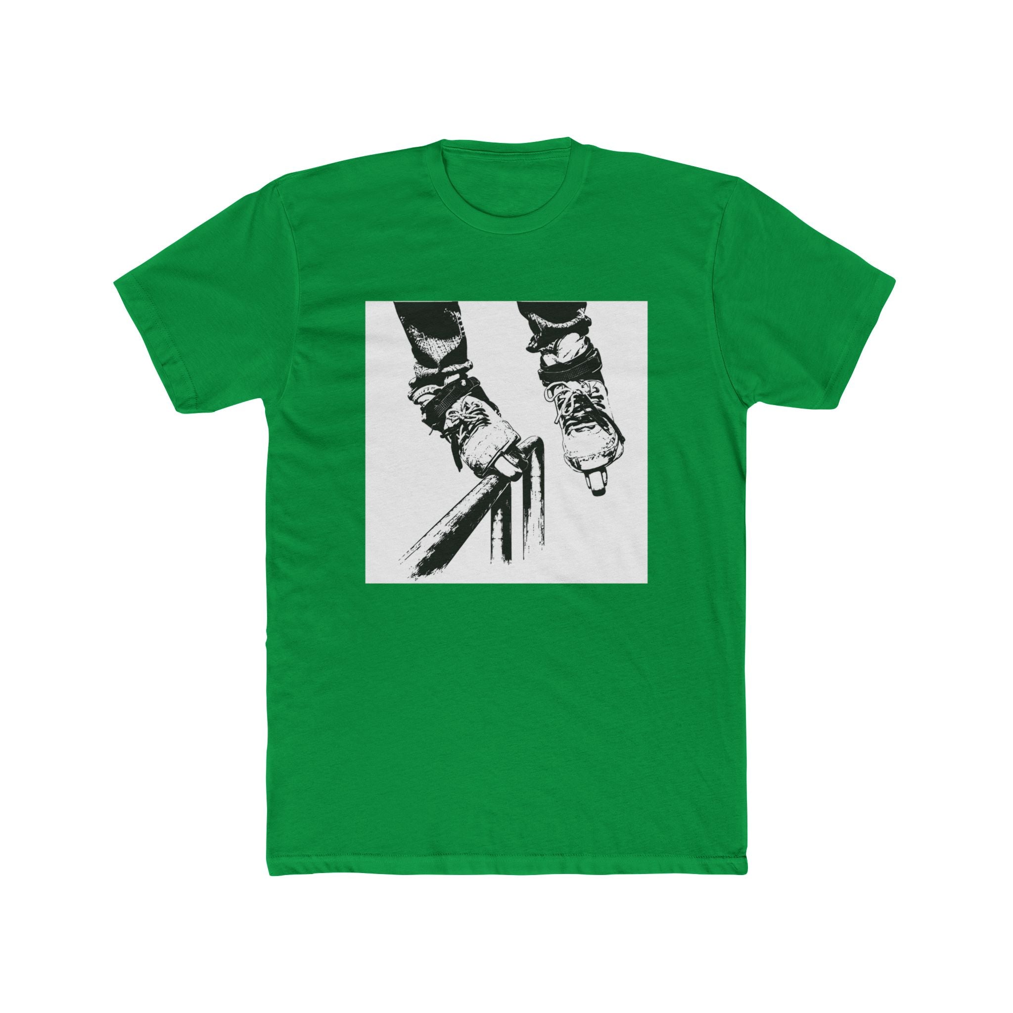 Rollerblade Rail Grind Tee — Silhouette Inline Skating Graphic Shirt