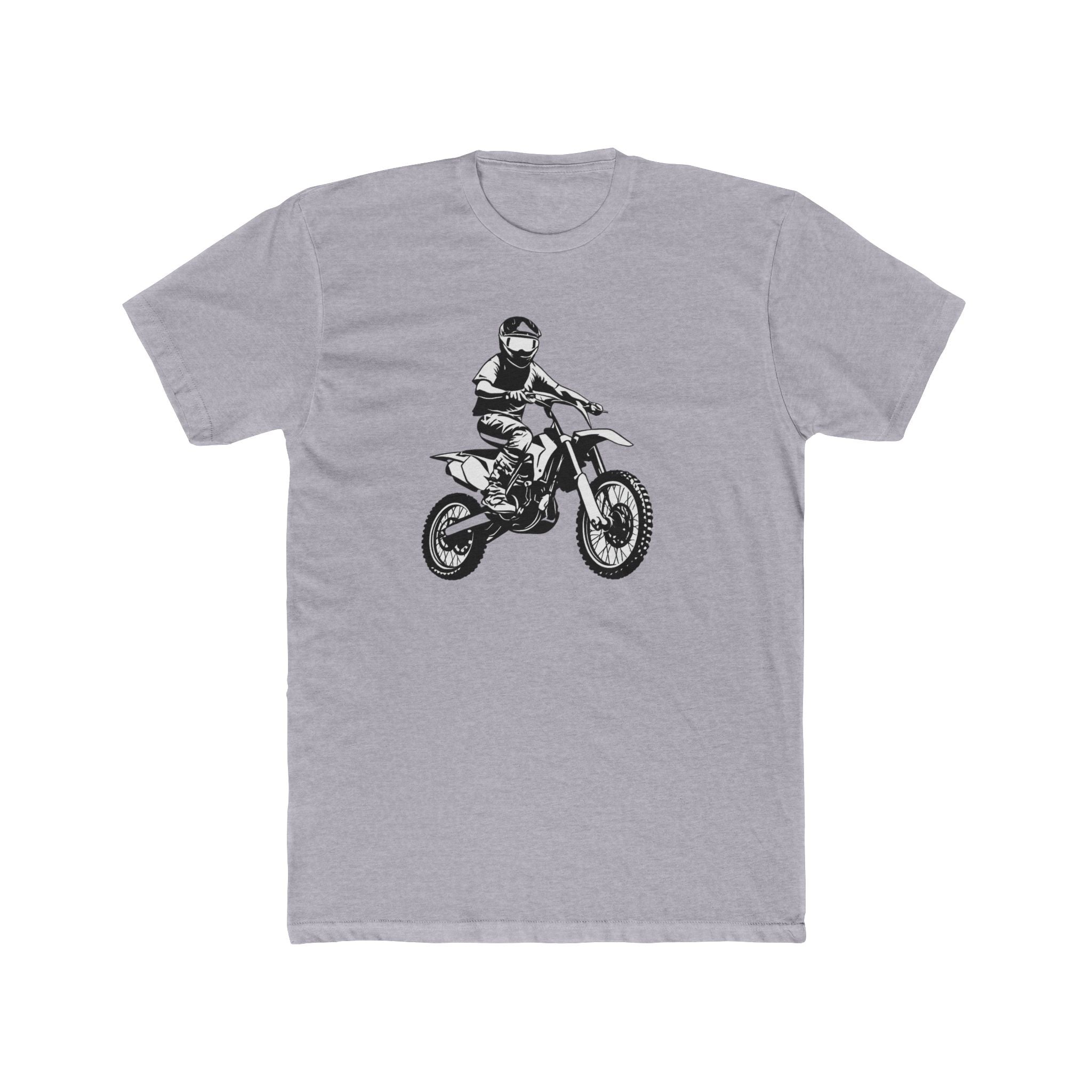Motocross Mid-Air Jump Tee — Motocross Rider Graphic T-Shirt