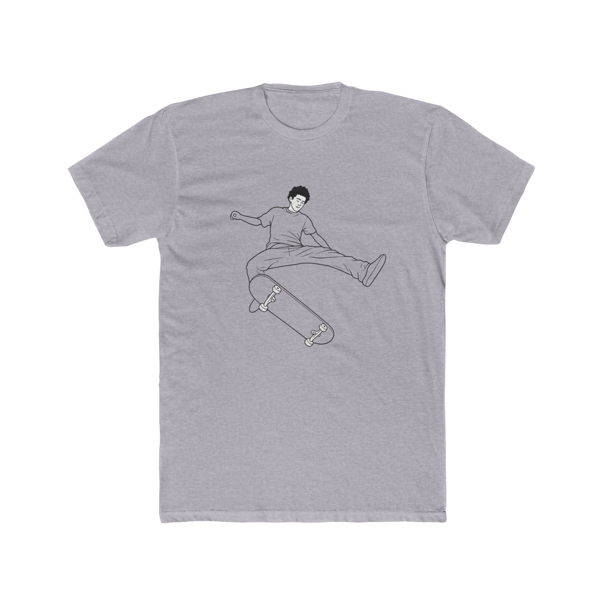 Kickflip Skateboard Silhouette T-Shirt