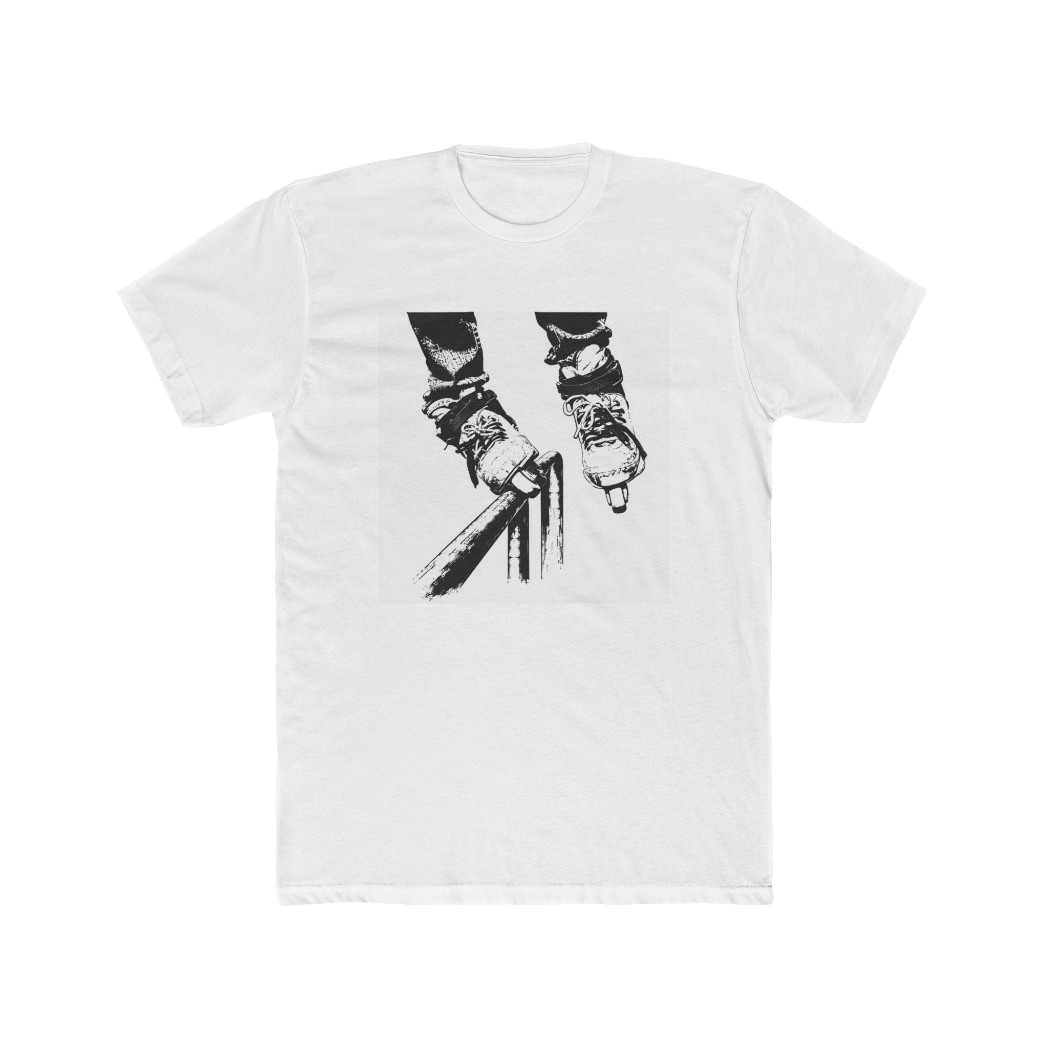Rollerblade Rail Grind Tee — Silhouette Inline Skating Graphic Shirt