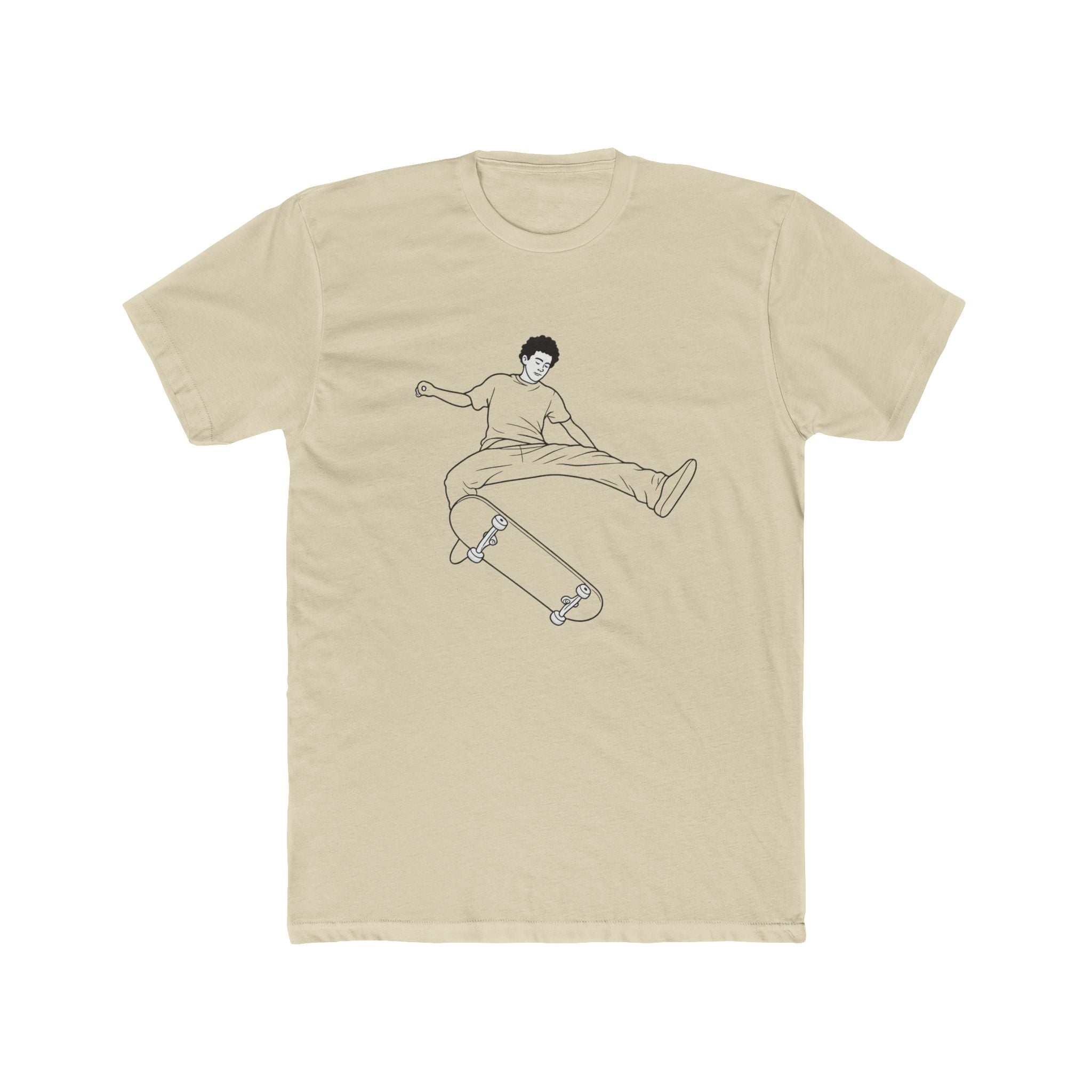 Kickflip Skateboard Silhouette T-Shirt
