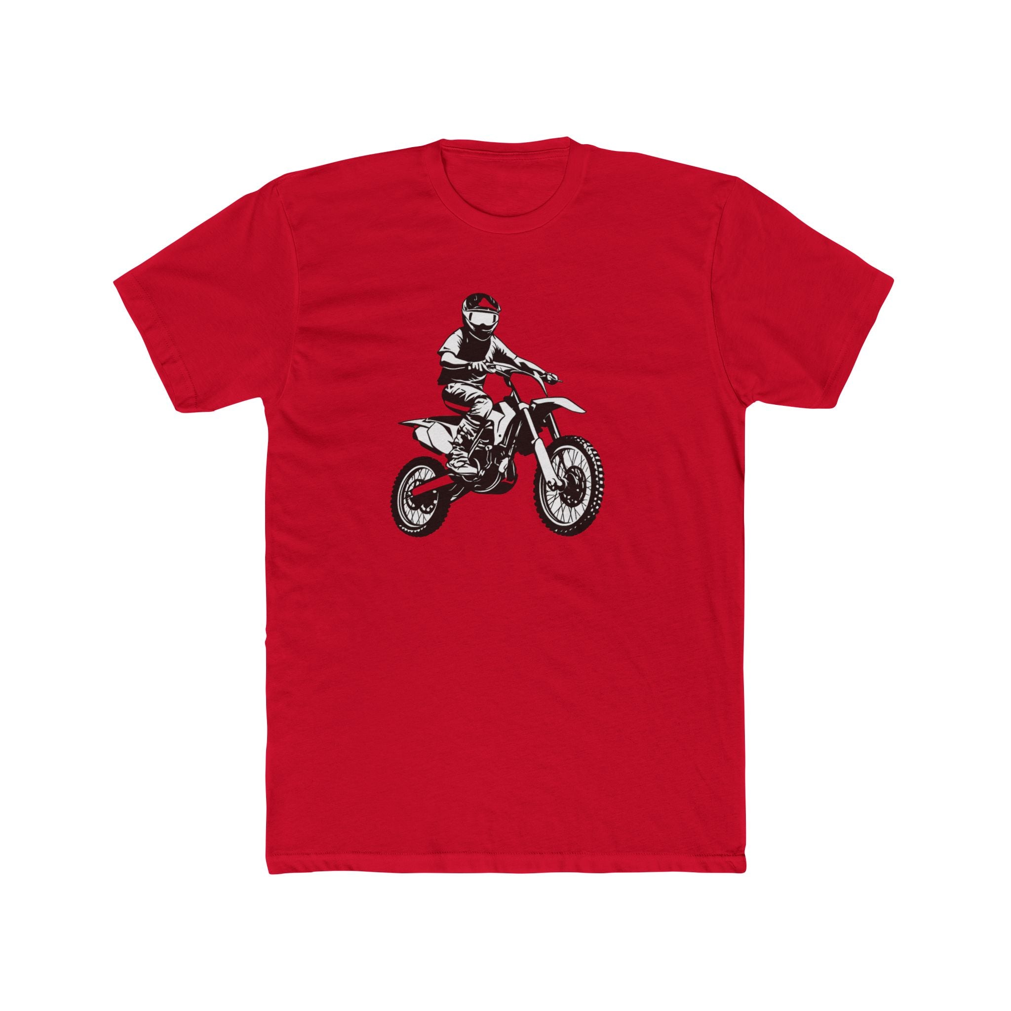 Motocross Mid-Air Jump Tee — Motocross Rider Graphic T-Shirt