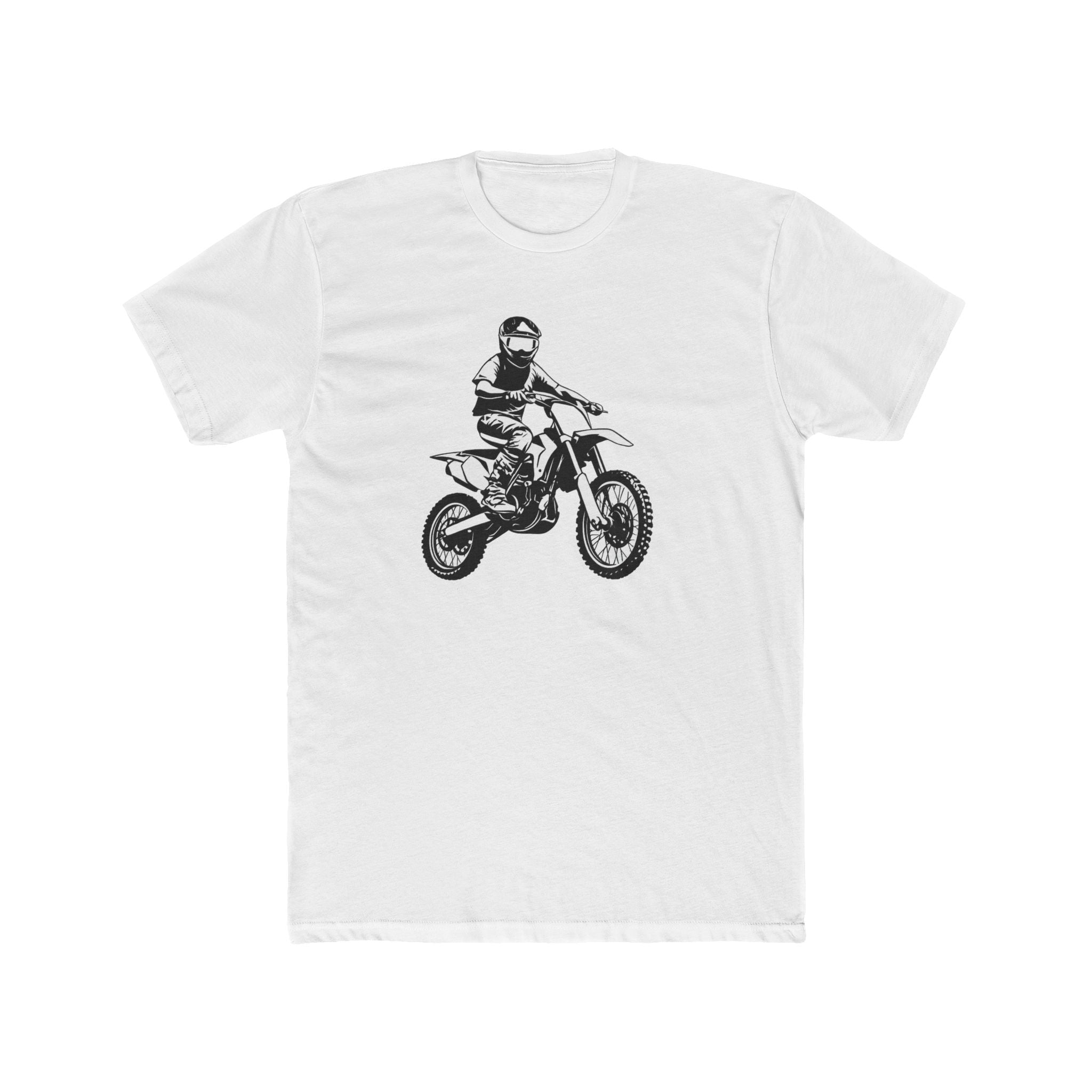 Motocross Mid-Air Jump Tee — Motocross Rider Graphic T-Shirt