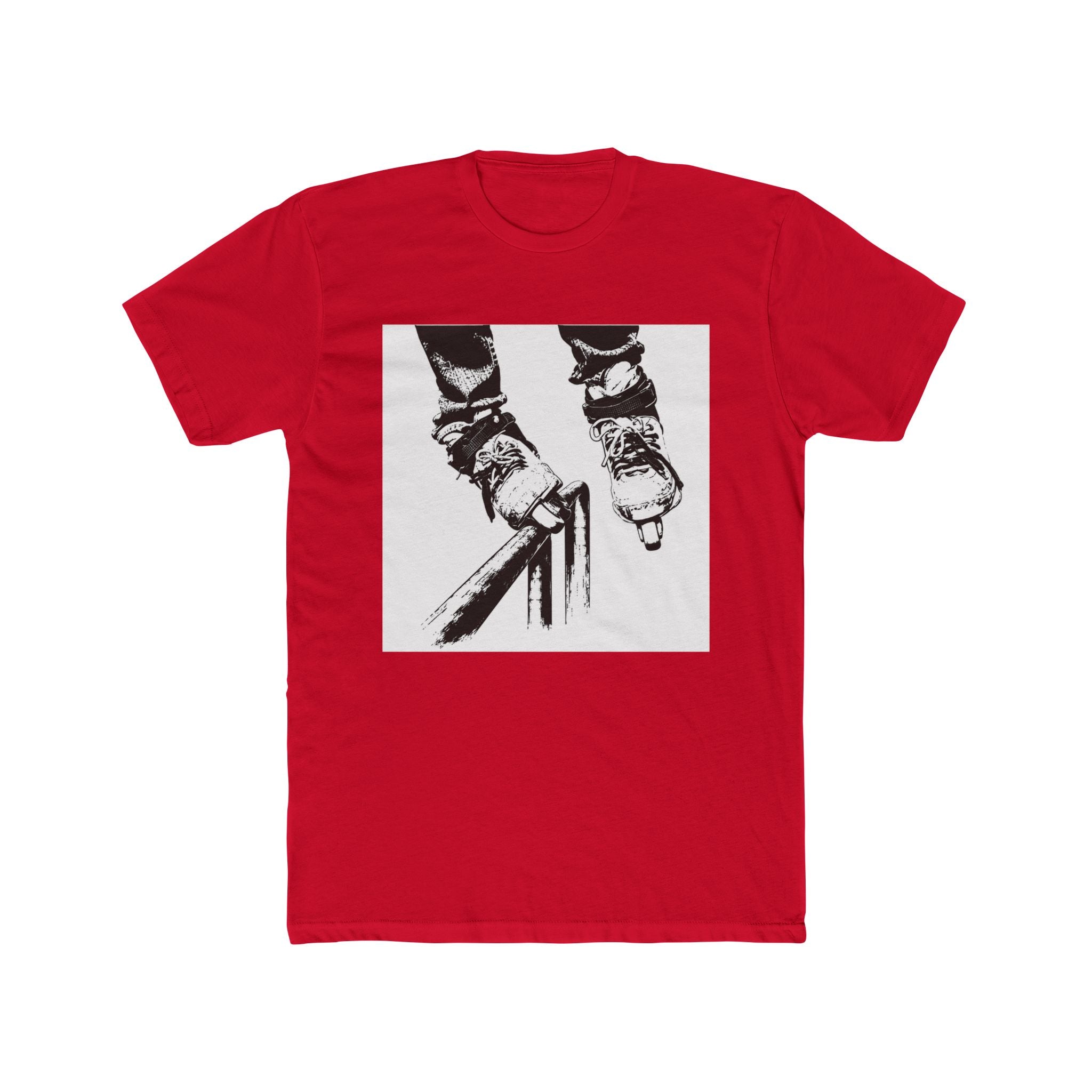 Rollerblade Rail Grind Tee — Silhouette Inline Skating Graphic Shirt