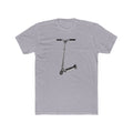 Scooter Outline Side Graphic Tee — Side View Scooter T‑Shirt