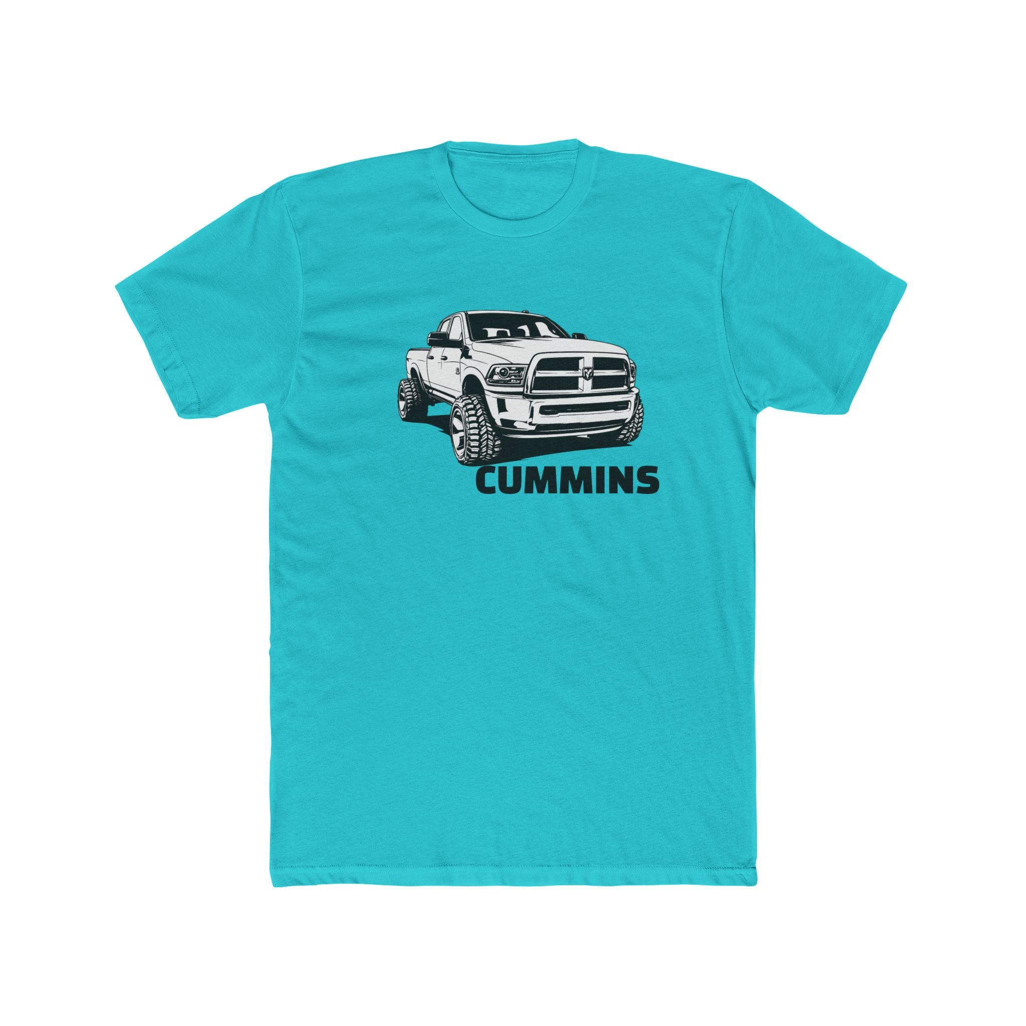 Cummins  2500 Lifted Truck Outline Crew Tee