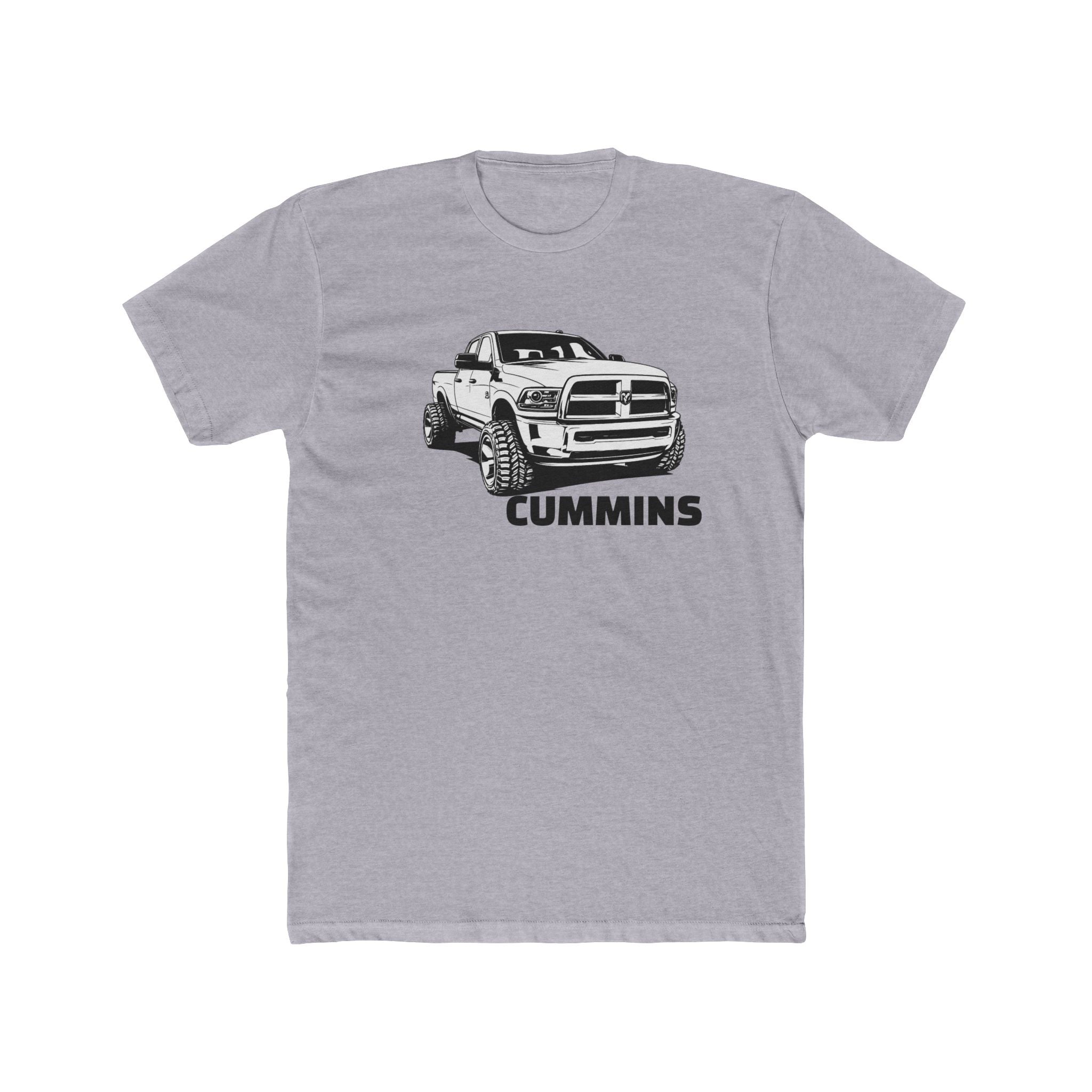 Cummins  2500 Lifted Truck Outline Crew Tee