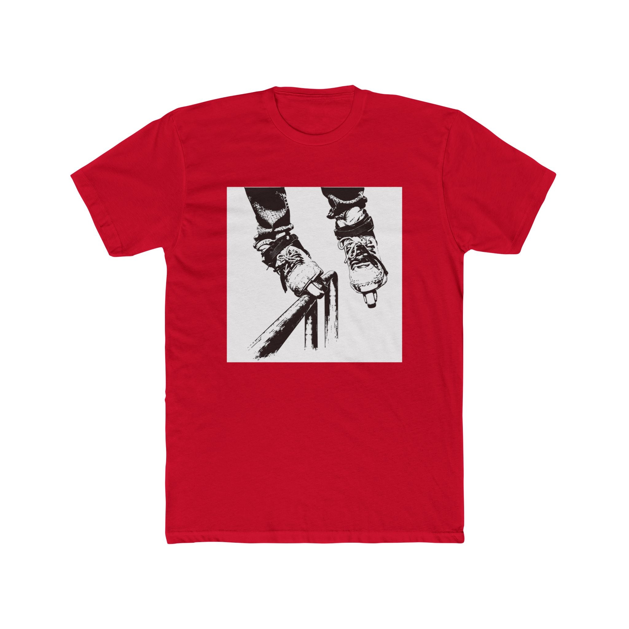 Rollerblade Rail Grind Tee — Silhouette Inline Skating Graphic Shirt