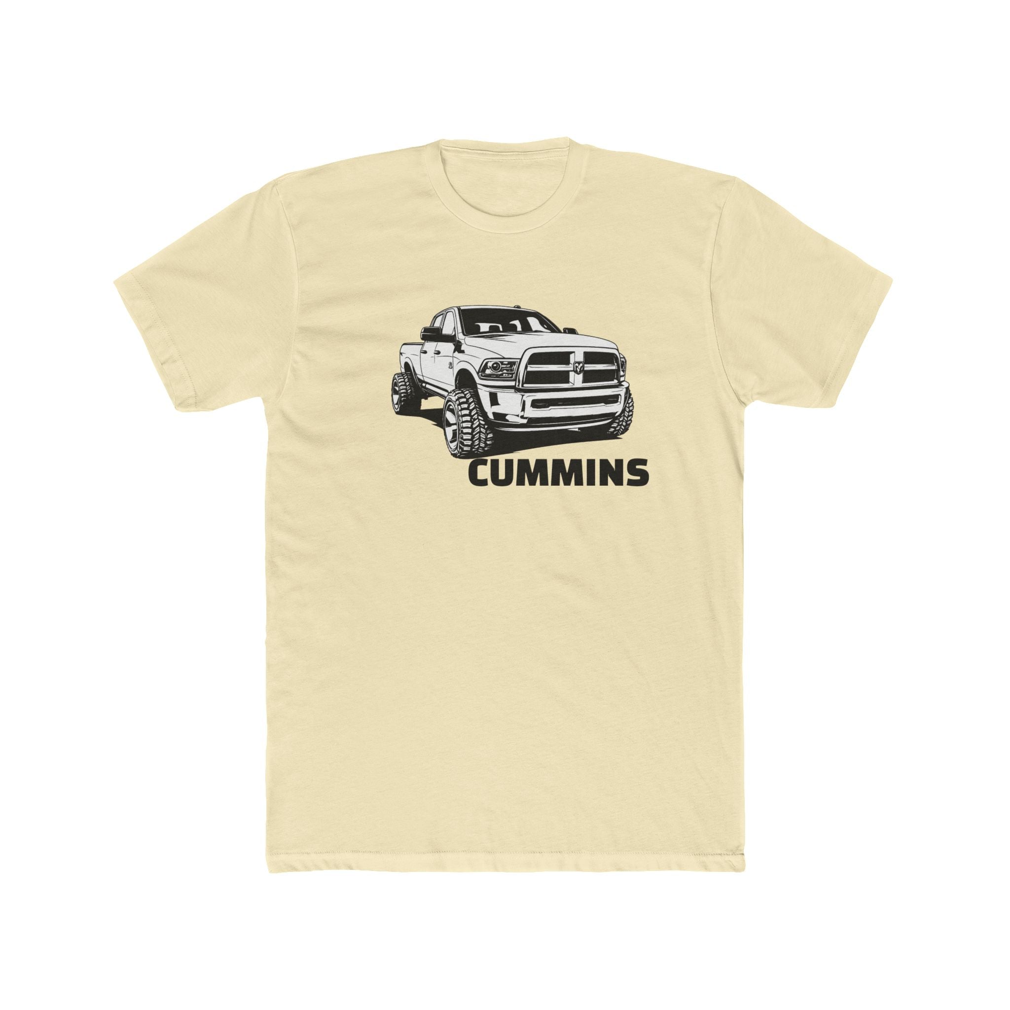 Cummins  2500 Lifted Truck Outline Crew Tee