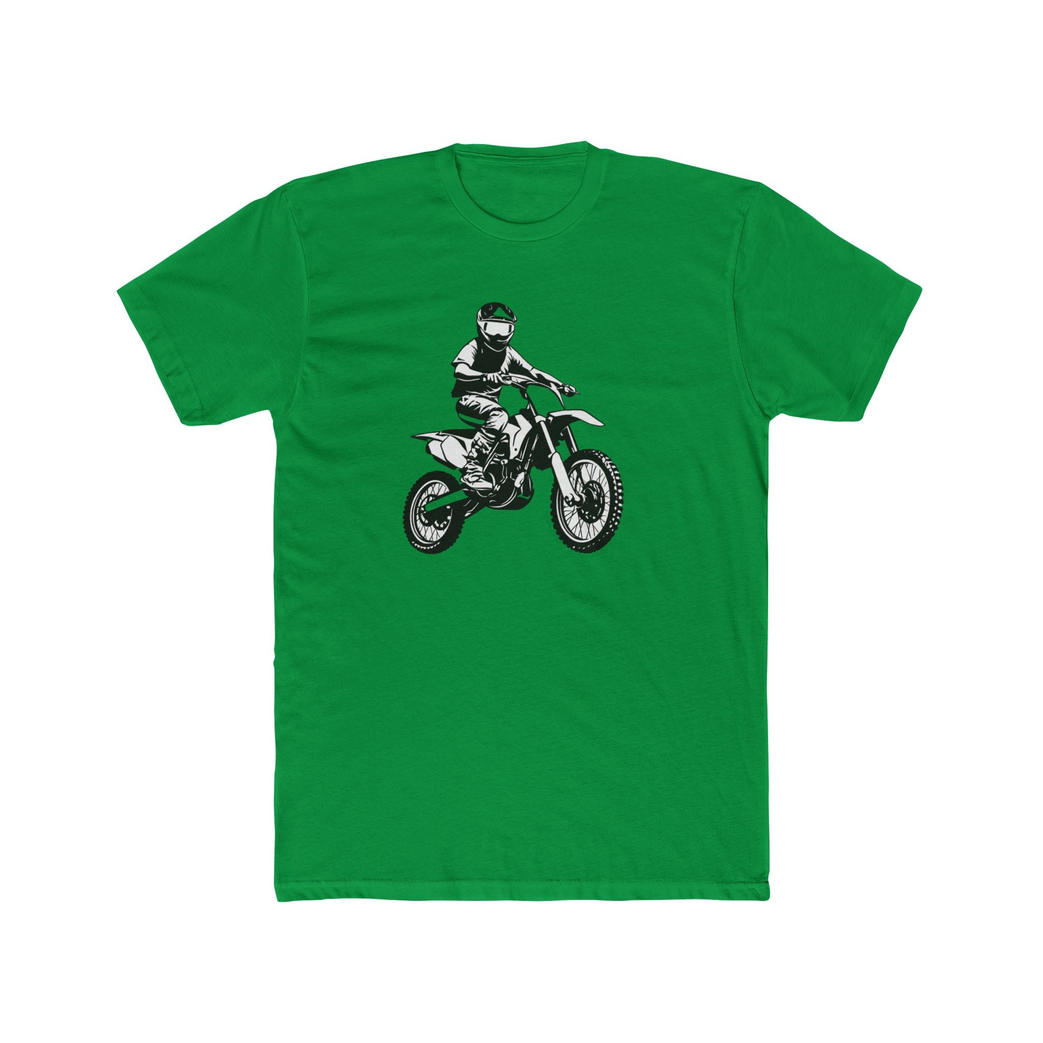 Motocross Mid-Air Jump Tee — Motocross Rider Graphic T-Shirt