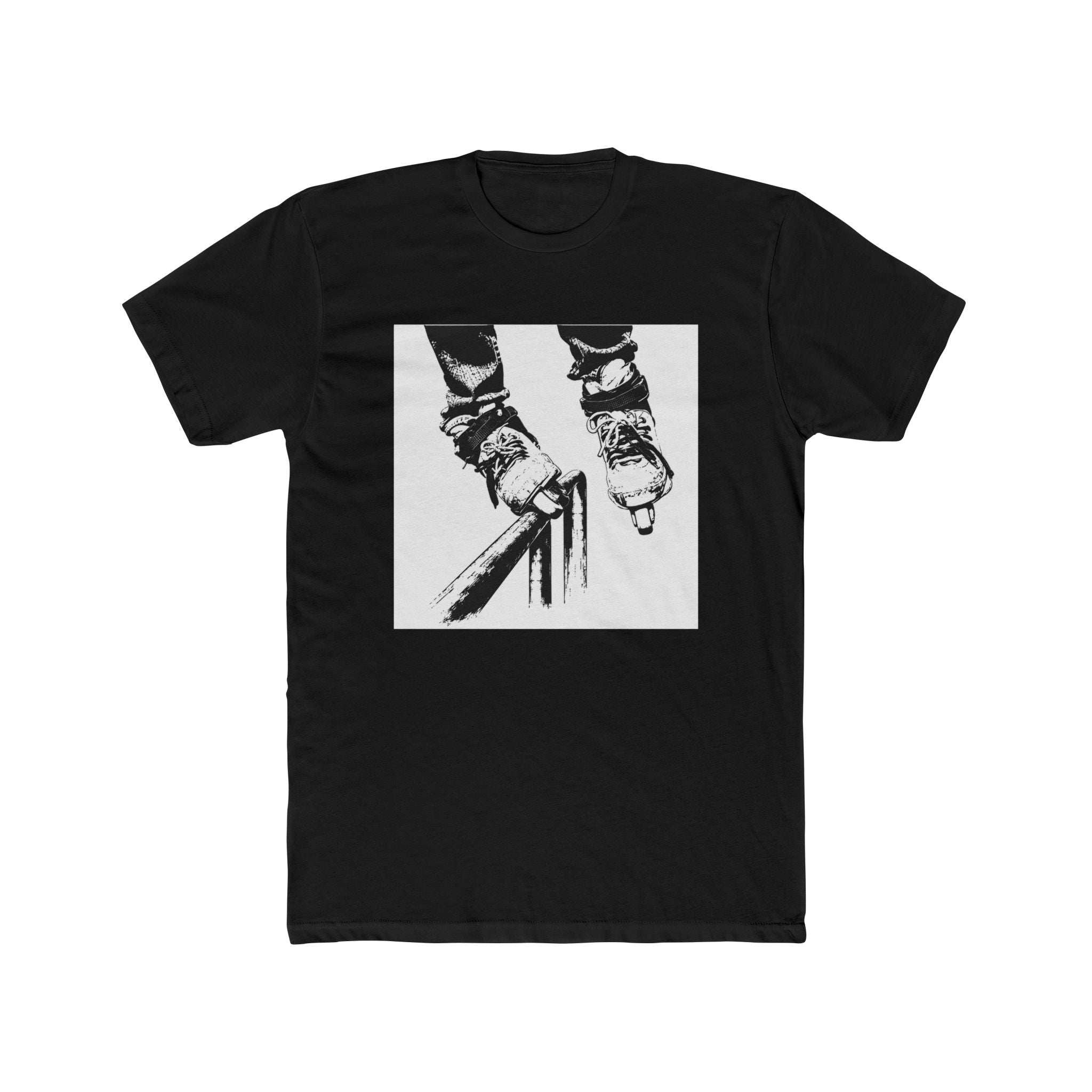 Rollerblade Rail Grind Tee — Silhouette Inline Skating Graphic Shirt