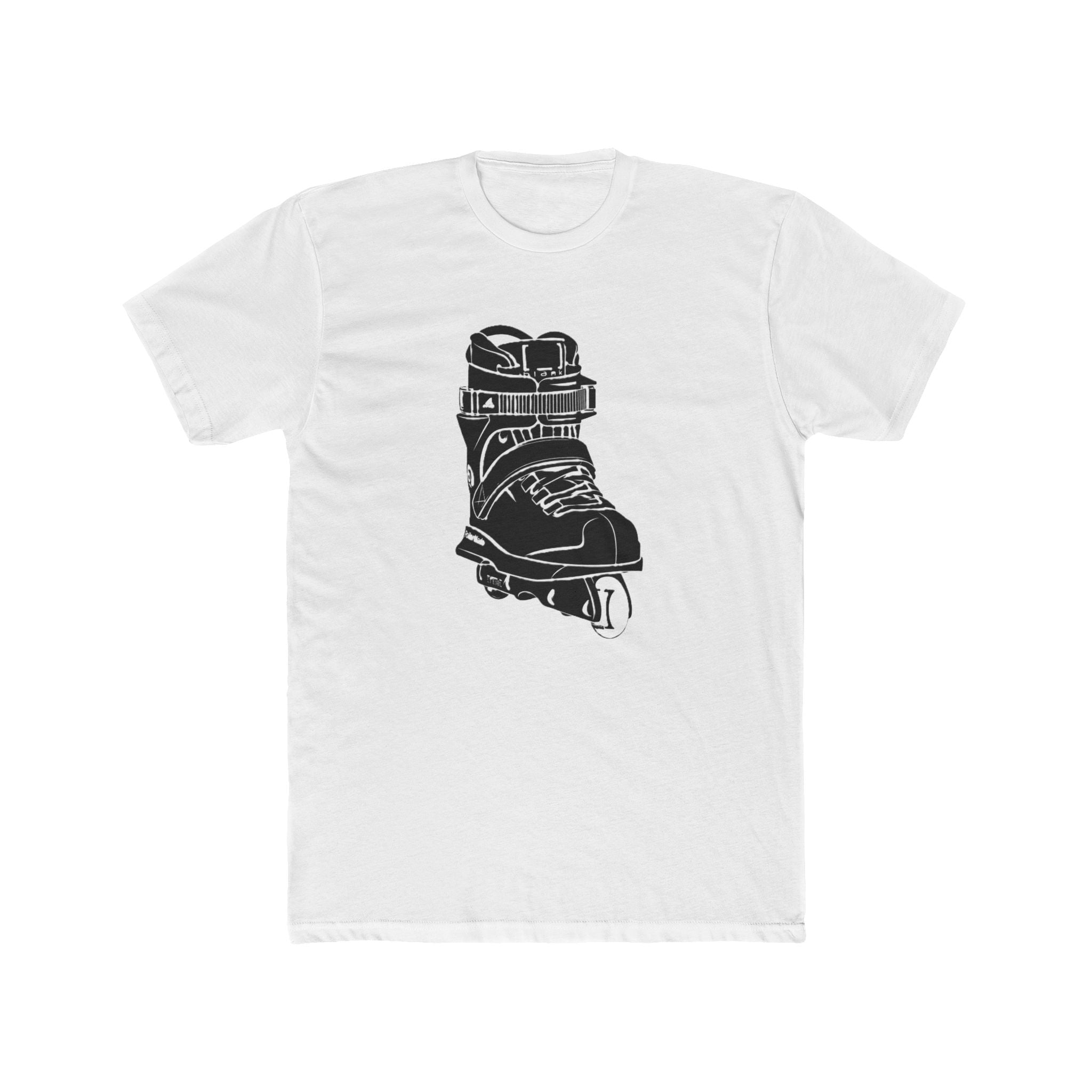 Retro Inline Skate Front T‑Shirt