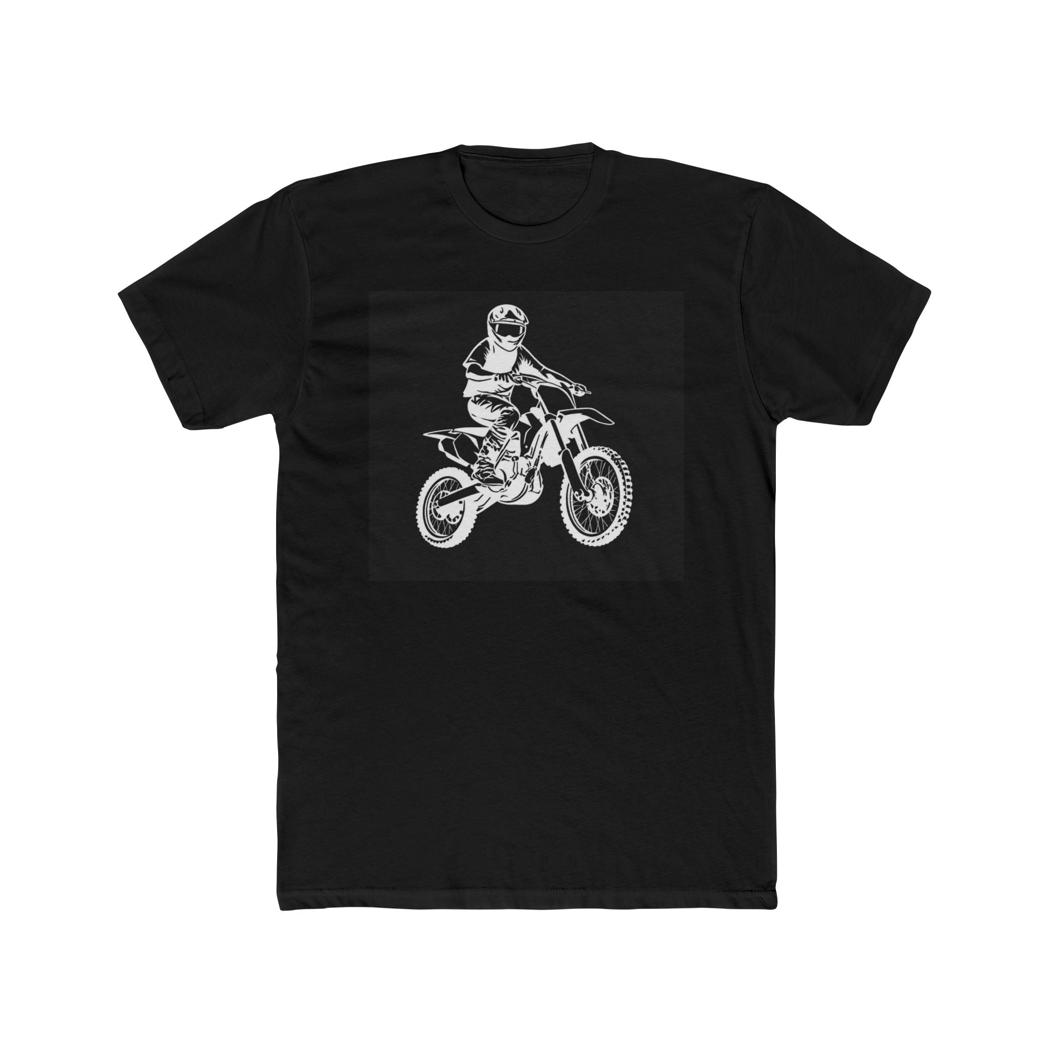 Motocross Mid-Air Jump Tee — Motocross Rider Graphic T-Shirt