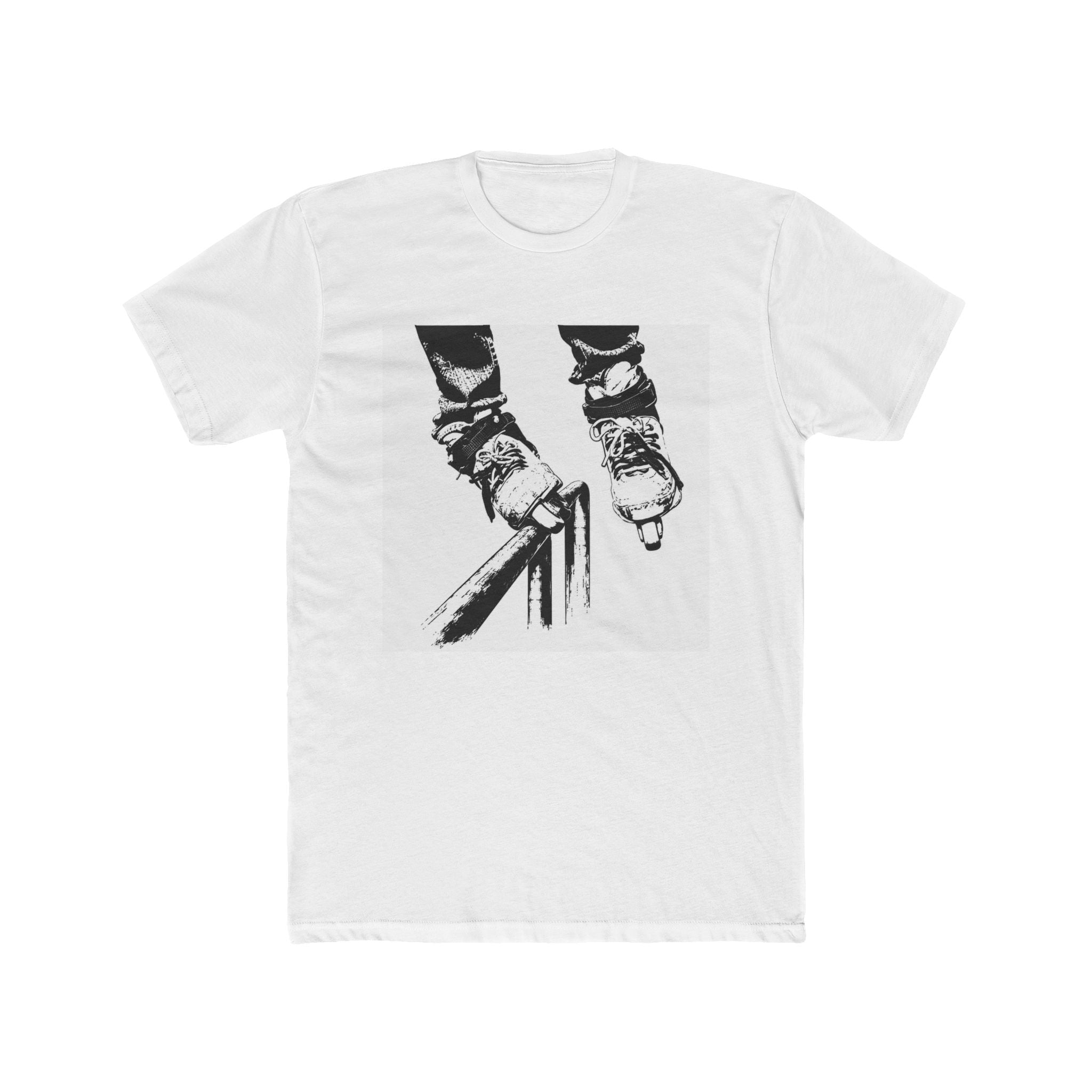 Rollerblade Rail Grind Tee — Silhouette Inline Skating Graphic Shirt