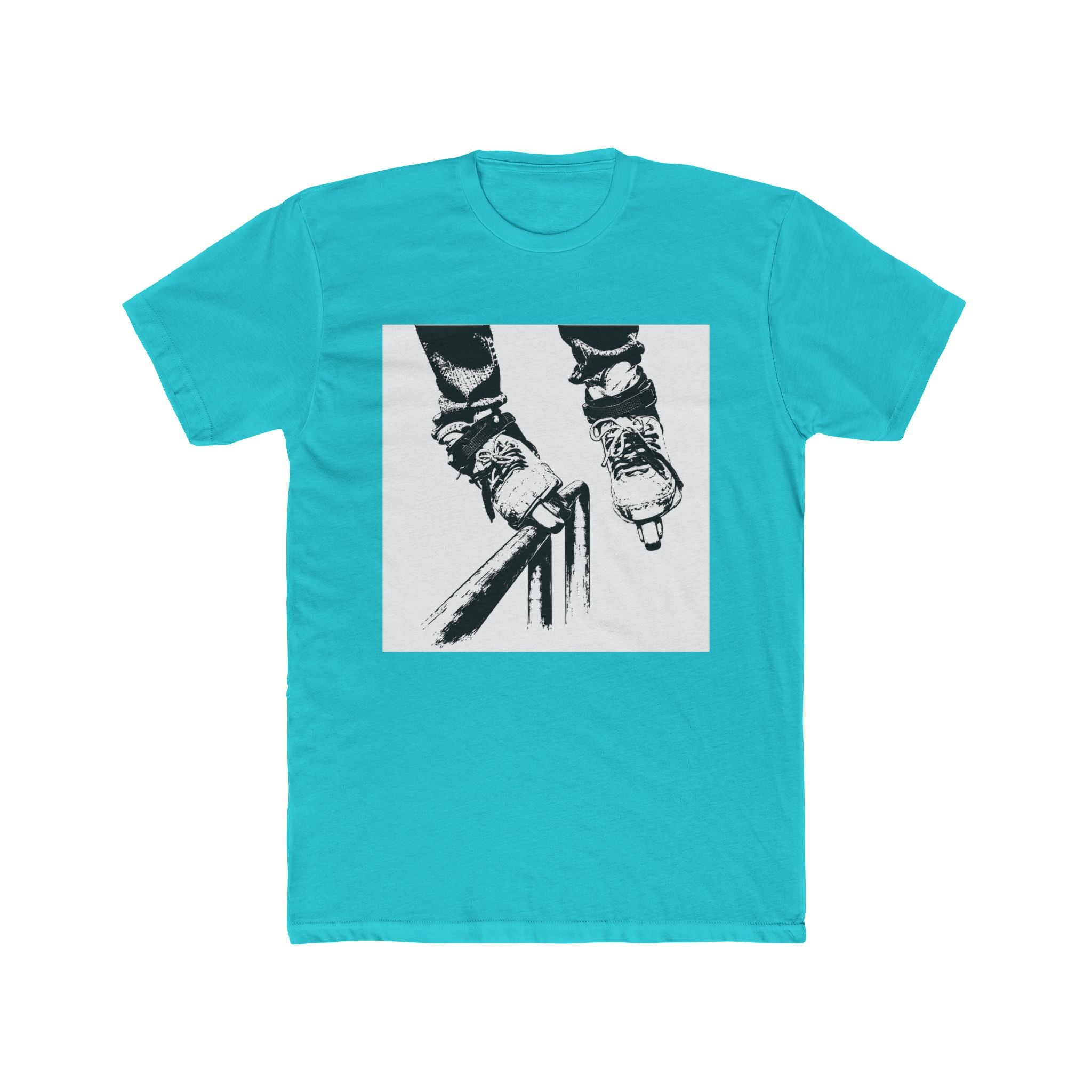 Rollerblade Rail Grind Tee — Silhouette Inline Skating Graphic Shirt