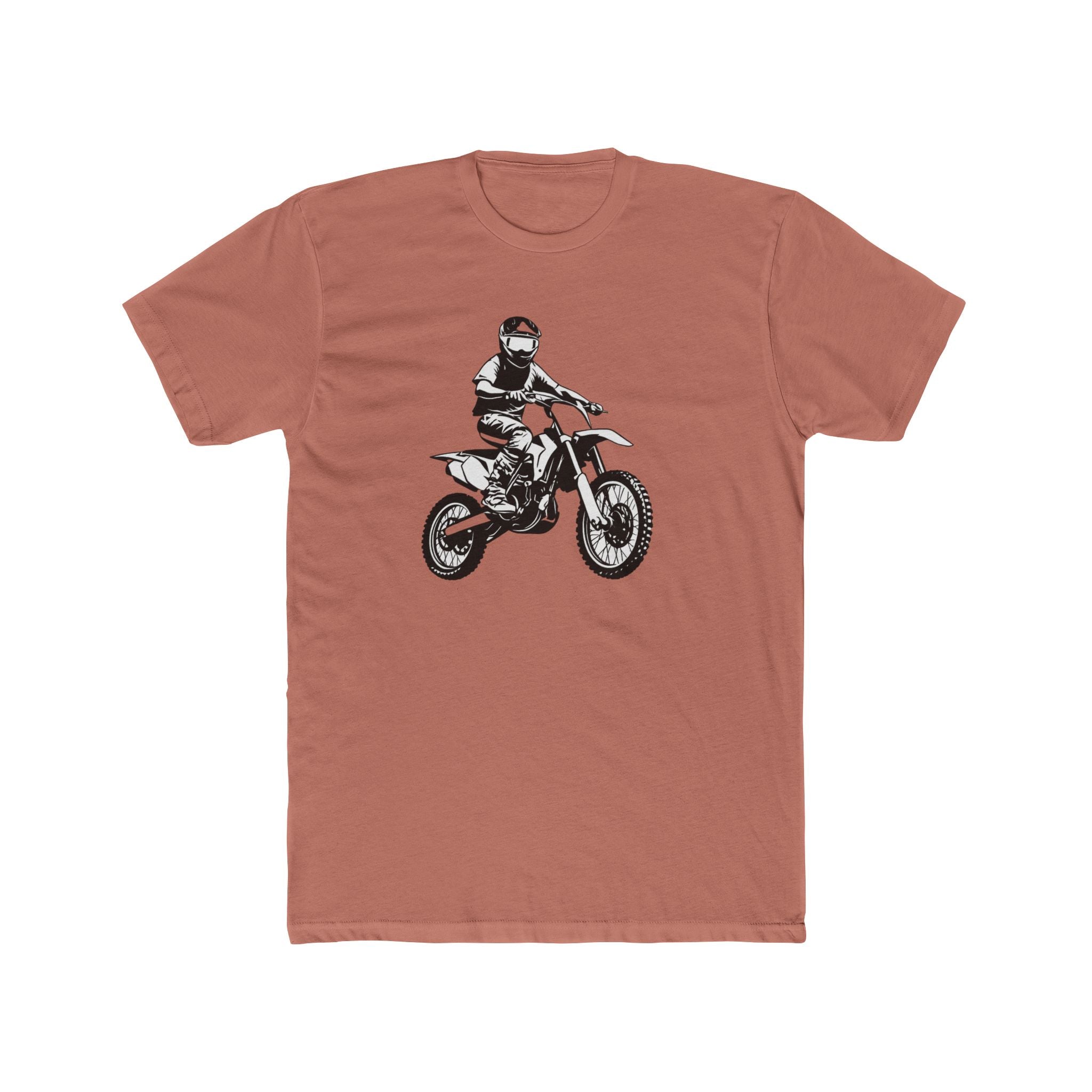 Motocross Mid-Air Jump Tee — Motocross Rider Graphic T-Shirt