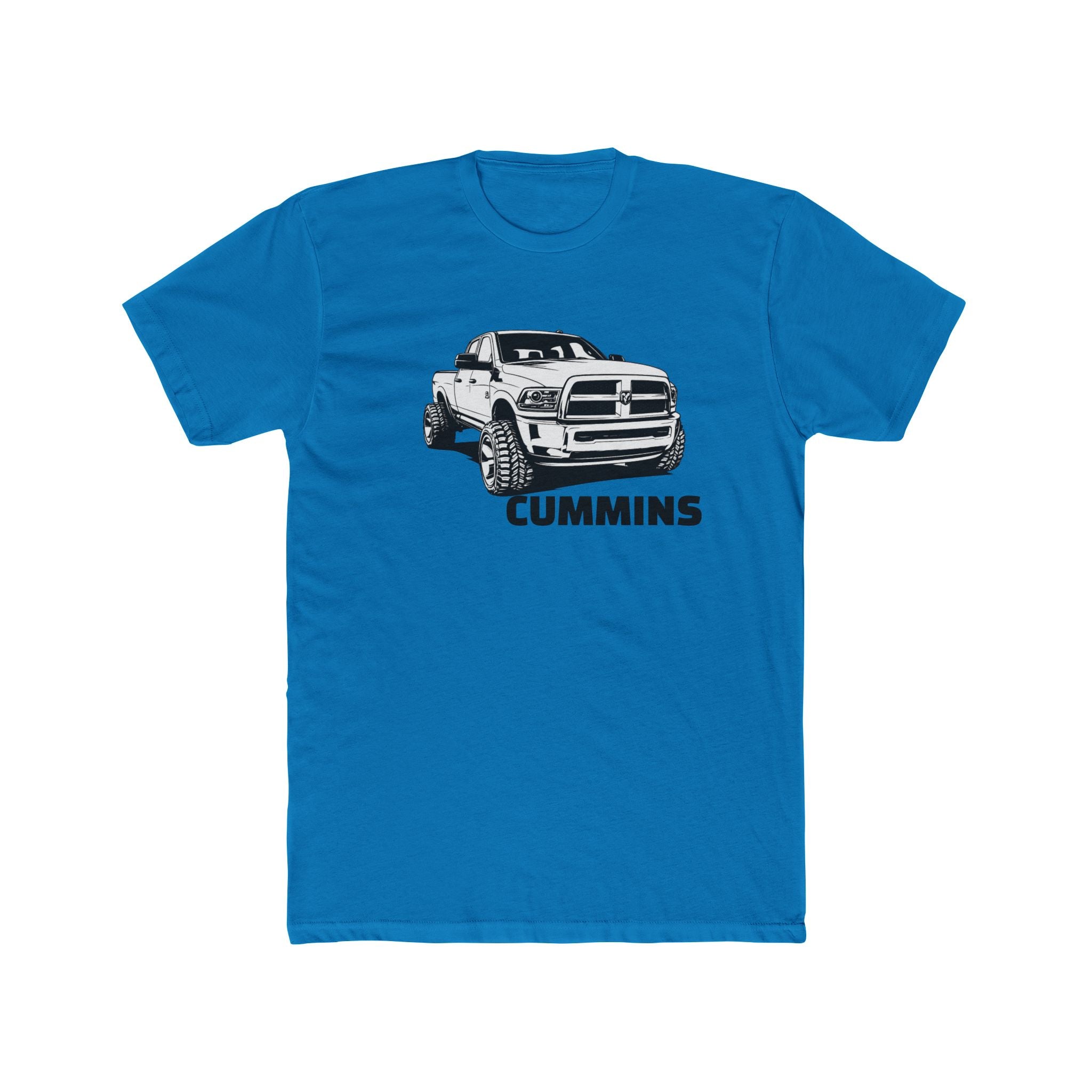 Cummins  2500 Lifted Truck Outline Crew Tee