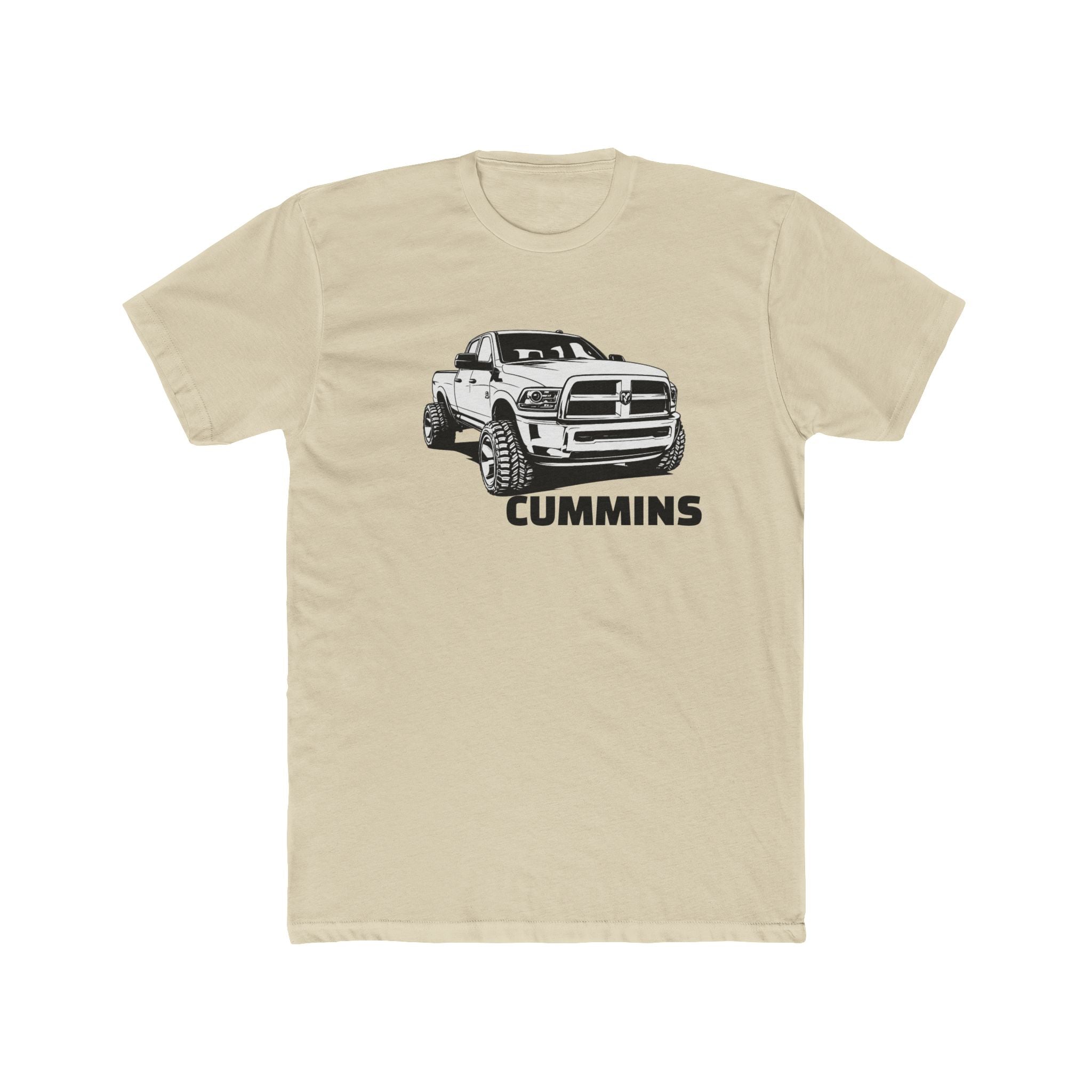 Cummins  2500 Lifted Truck Outline Crew Tee