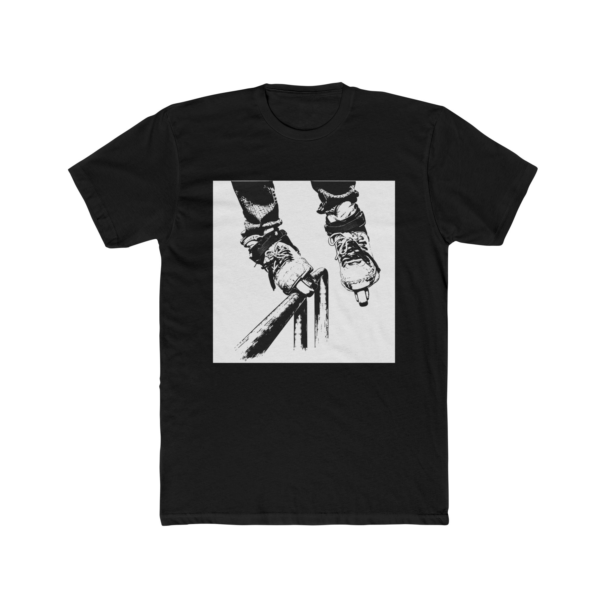 Rollerblade Rail Grind Tee — Silhouette Inline Skating Graphic Shirt