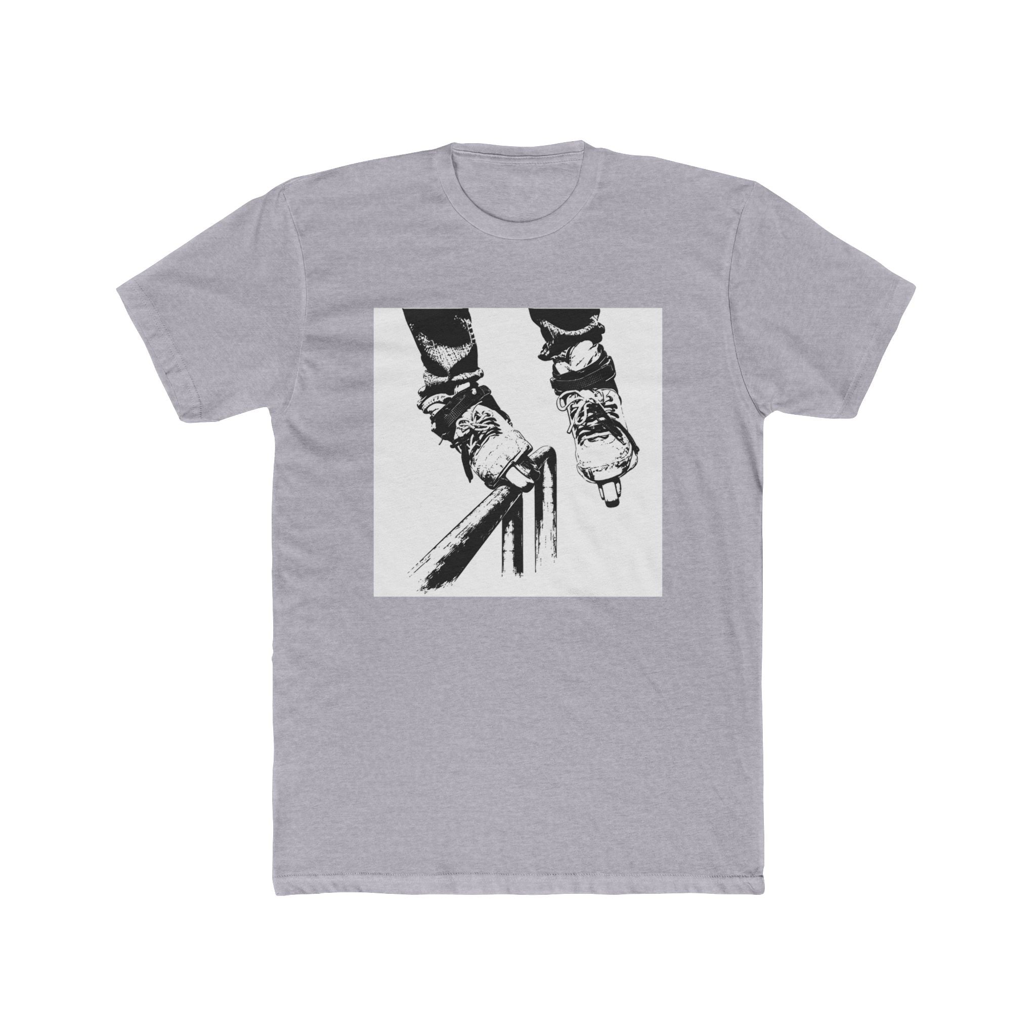 Rollerblade Rail Grind Tee — Silhouette Inline Skating Graphic Shirt