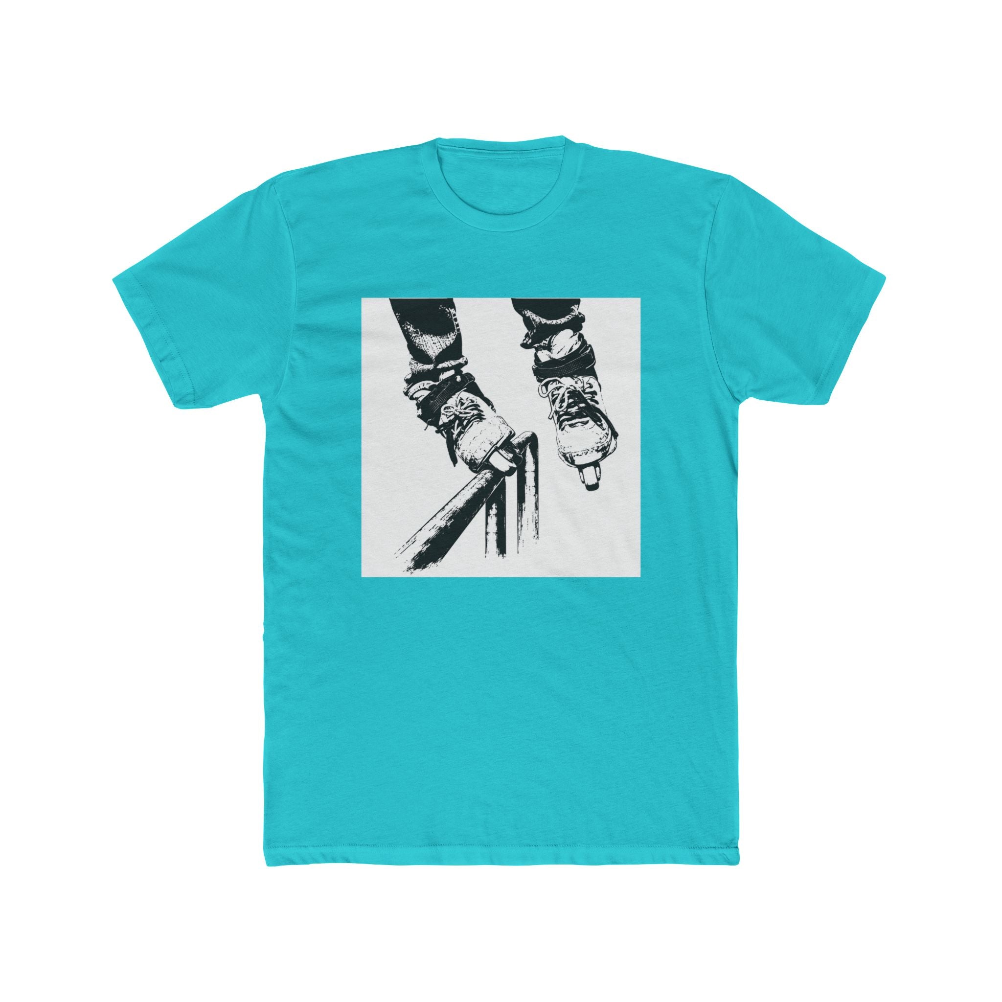 Rollerblade Rail Grind Tee — Silhouette Inline Skating Graphic Shirt