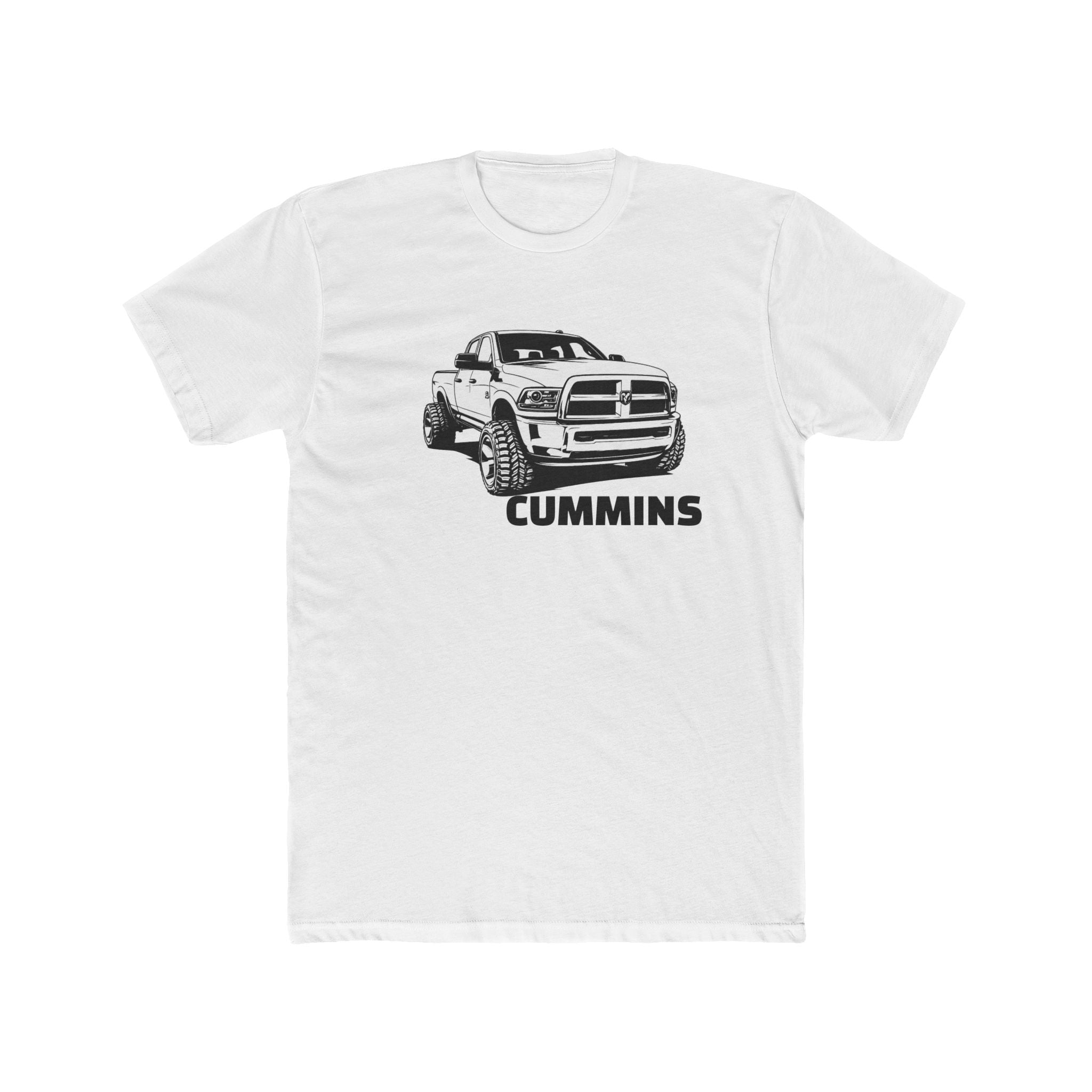 Cummins  2500 Lifted Truck Outline Crew Tee
