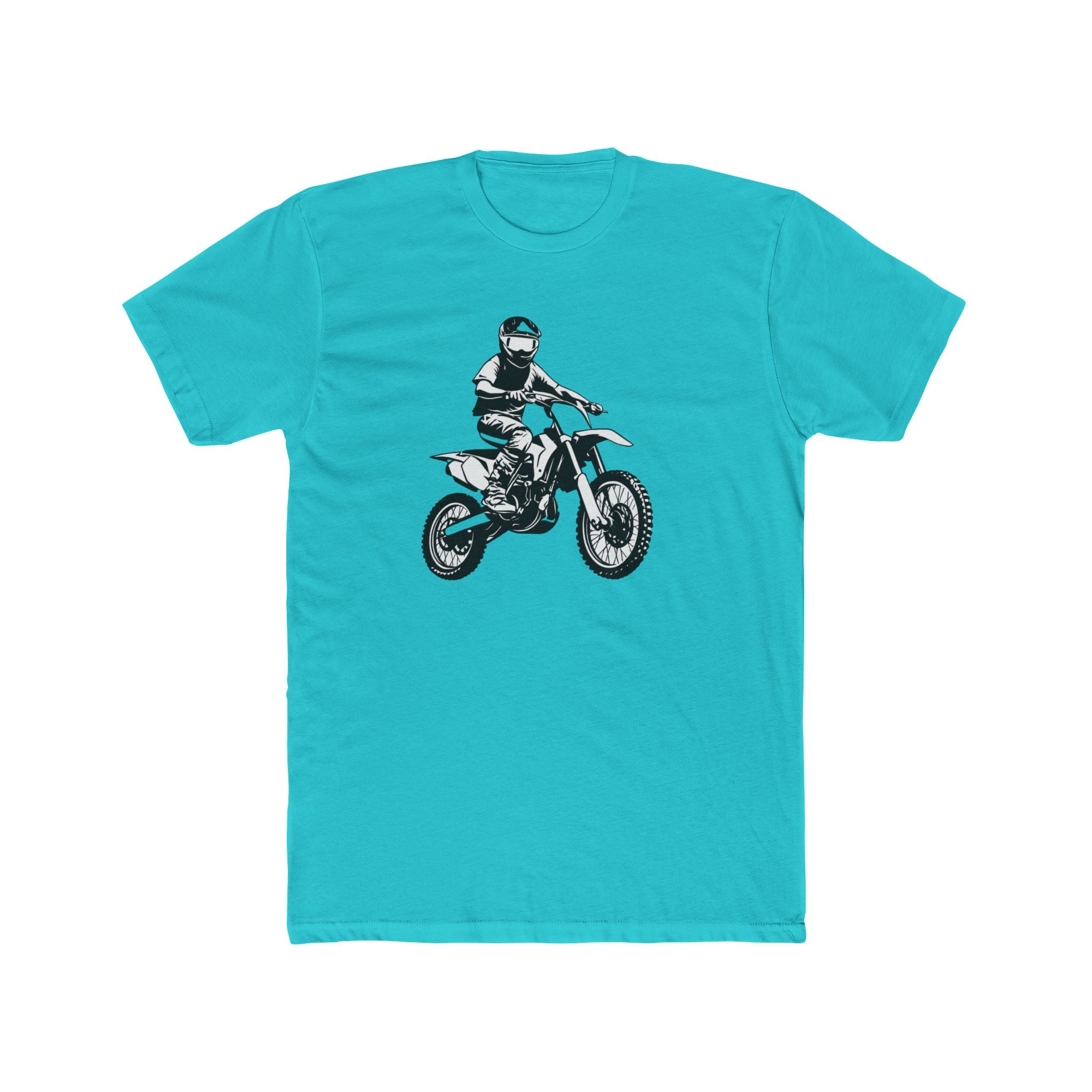 Motocross Mid-Air Jump Tee — Motocross Rider Graphic T-Shirt